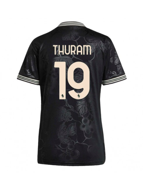 Juventus Khephren Thuram #19 Ausweichtrikot für Frauen 2025-26 Kurzarm Juventus Khephren Thuram #19 Ausweichtrikot für Frauen 2025-26 Kurzarm